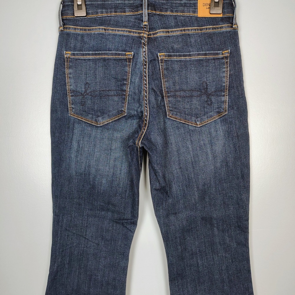 Denizen from Levis Womens Mid Rise Bootcut Jeans Dark Wash Blue W29 L30.5 - Picture 5 of 9